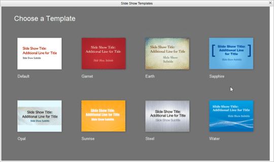 Mathematica Slide Show